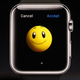 Illustration for article titled Apple Watch Comes With Its Own Terrifying, Animated Emoji